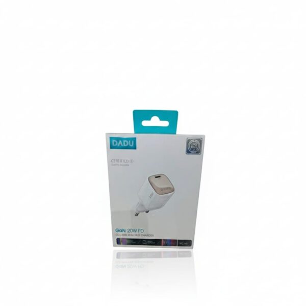 WhatsApp Image 2026-01-18 at 1.37.33 AM شاحن DADU بتكنولوجيا GaN وقوة 20 وات PD