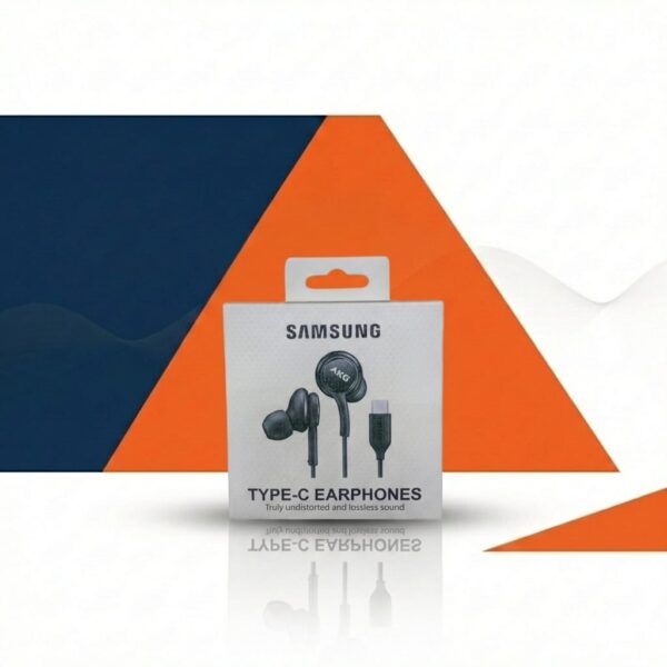 سماعة سامسونج Type-C (نسخة بريميوم) - صوت نقي وتصميم مريح.